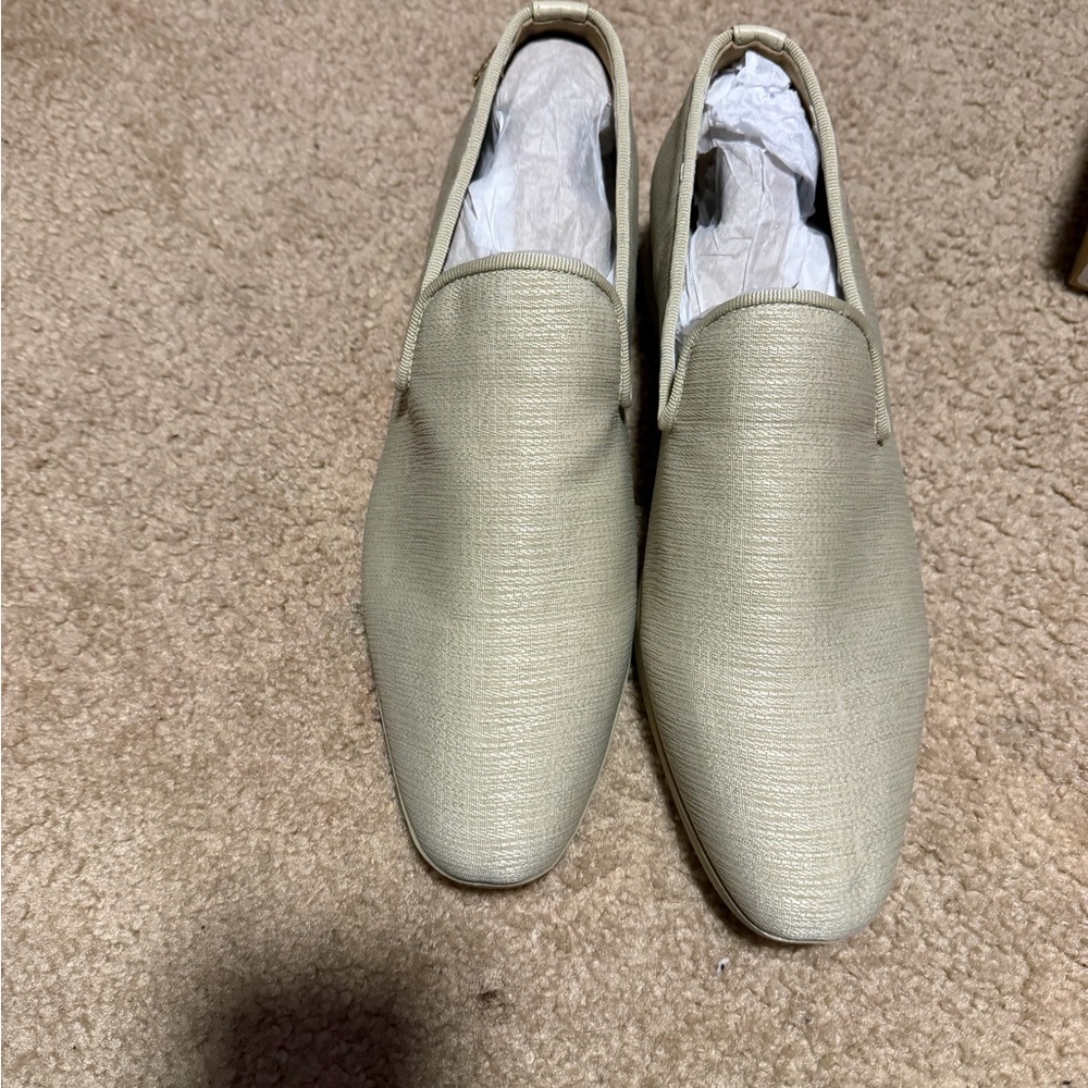 Men's Cream Loafers